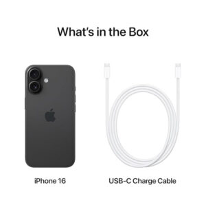 APPLE IPHONE 16 256GB - BLACK