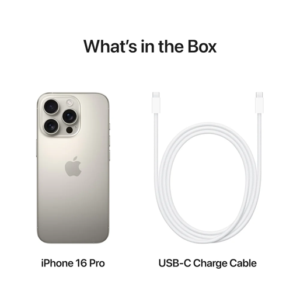 APPLE IPHONE 16 PRO 512GB - NATURAL TITANIUM
